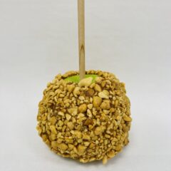 Peanut caramel apple