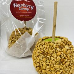 Peanut caramel apple