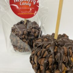 Chocolate chip caramel apple