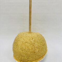 Cheese cake caramel apple