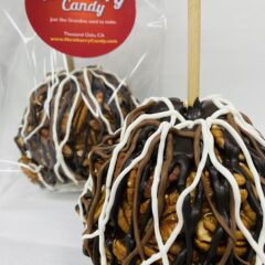 Pecan caramel apple