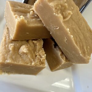 Peanut Butter fudge block 3.5 to 4.0 oz