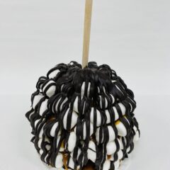 Marshmallow chocolate caramel apple