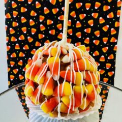 Candy Corn! Caramel apple