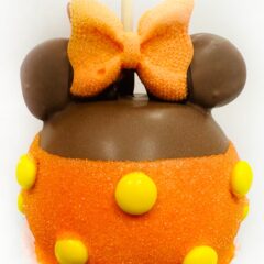 Fall mini mouse caramel apple