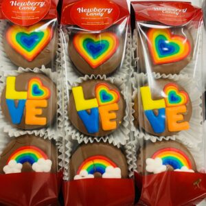 Pride Milk Chocolate Dipped Oreos 6pc – Love at First Bite