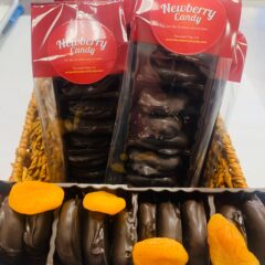 Dark Chocolate Dipped Apricots 12pc