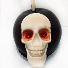 3D Skull Caramel Apple